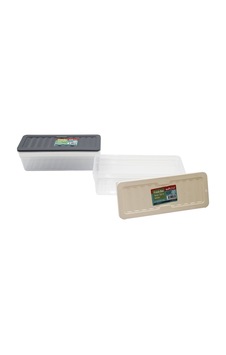 Softchef-00985 Fresh Box Plastik Şeffaf Saklama Kabı 2470ml Derin Renkli Kapak - 24'li Paket Diğer Softchef-00985 Fresh Box Plastik Şeffaf Saklama Kabı 2470ml Derin Renkli Kapak - 24'li Paket Diğer