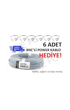 100 Metre Cctv 2+1 Kamera Kablosu Ahd Analog Uyum Bnc Power Hediy 100 Metre Cctv 2+1 Kamera Kablosu Ahd Analog Uyum Bnc Power Hediy