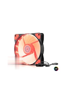 Kasa Fanı Led 12 Cm - Siyah Hdx1520 Kasa Fanı Led 12 Cm - Siyah Hdx1520