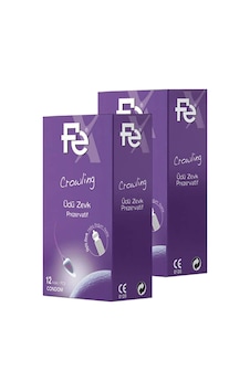 Crowling Üçlü Zevk Prezervatif 12 Li X 2 Adet Crowling Üçlü Zevk Prezervatif 12 Li X 2 Adet