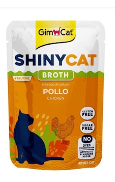 Gimcat Shinycat Chicken Tavuklu Pouch Mama 70 G Gimcat Shinycat Chicken Tavuklu Pouch Mama 70 G