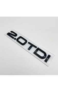 2.0 Tdı Bagaj Yazısı Arma Logo Siyah Renk Bagaj Yazı Luggage Sign 2.0 Tdı Bagaj Yazısı Arma Logo Siyah Renk Bagaj Yazı Luggage Sign