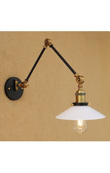 Riolight Retro Üç Mafsallı Hareketli Başlık Metal Aplik Çap: 22Cm (550639920) Siyah Riolight Retro Üç Mafsallı Hareketli Başlık Metal Aplik Çap: 22Cm (550639920) Siyah