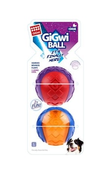 Gigwi Ball 6411 Sert Köpek Oyun Topu L 2'li Gigwi Ball 6411 Sert Köpek Oyun Topu L 2'li