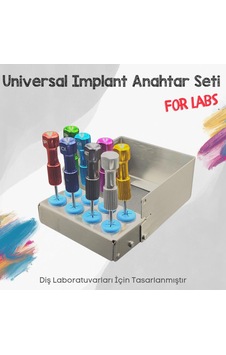 Leobone Universal Implant Anahtar Seti 8'li