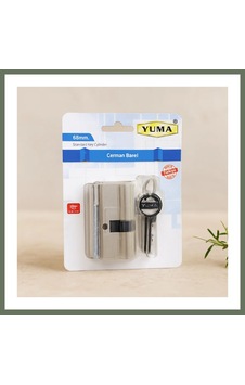 Bezos 68 Mm Silindir Barel Nikel Saten - 3 Anahtarlı Bezos1