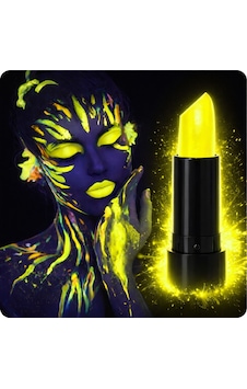 Uv Neon Sarı Ruj Karanlıkta Parlayan Makyaj Boyası 1174766 Uv Neon Sarı Ruj Karanlıkta Parlayan Makyaj Boyası 1174766