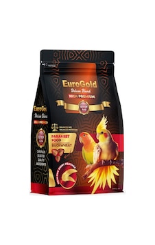 Euro-gold - 512 - Deluxe Paraket Yemi Karabuğdaylı - Spt-gld - 1000 Gr. Euro-gold - 512 - Deluxe Paraket Yemi Karabuğdaylı - Spt-gld - 1000 Gr.
