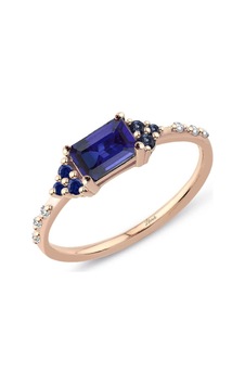Delazul Rose Safir Yüzük Delazul Rose Safir Yüzük