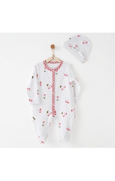Andywawa Kız Bebek Tulum Takım Romper Anw-ac26687 Ekru Andywawa Kız Bebek Tulum Takım Romper Anw-ac26687 Ekru