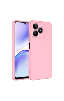 Realme Note 50 Kılıf Zore Mara Lansman Kapak Pembe Açık Realme Note 50 Kılıf Zore Mara Lansman Kapak Pembe Açık