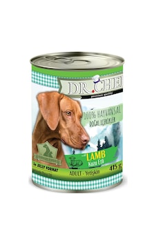 Dr. Chef Kuzu Etli Konserve Yetişkin Köpek Maması 24 x 415 G