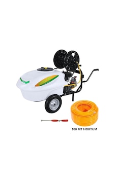 Benzinli Basınçlı İlaçlama Makinası 200 Lt + 100 Mt İlaçlama Hortumu Benzinli Basınçlı İlaçlama Makinası 200 Lt + 100 Mt İlaçlama Hortumu