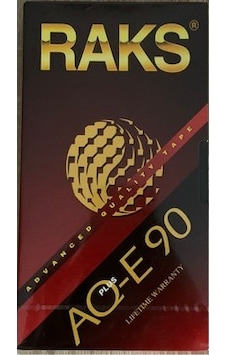 Raks AQE90 VHS Boş Kaset