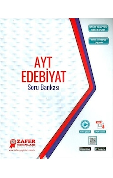AYT Edebiyat Soru Bankası- Zafer Yayınları AYT Edebiyat Soru Bankası- Zafer Yayınları