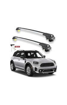 Turtle Mini Countryman F60 2017-2023 Ara Atkı Air1 Gri
