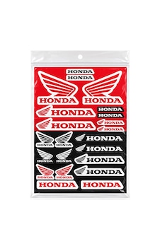 Honda Motosiklet Sticker Etiket Seti A4. Tasarım İthal Honda Motosiklet Sticker Etiket Seti A4. Tasarım İthal