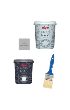 Hobilux 0,9lt Set Hobilux Akrilik Ipek Mat Boya Hobilux Mat Vernik Kestirme Fırça Gümüş Hobilux 0,9lt Set Hobilux Akrilik Ipek Mat Boya Hobilux Mat Vernik Kestirme Fırça Gümüş
