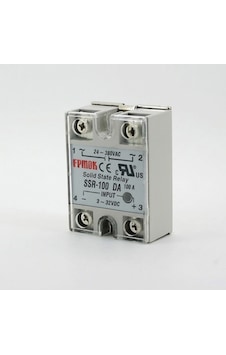 Fpmok Ssr100da ,1x380vac/100a 3v..30vdc 1-faz Dc-ac Ssr Röle
