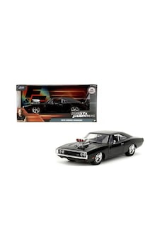 Jada Hızlı Ve Öfkeli Dodge Charger Siyah 1970 Dodge Charger 1/24 Model Araba Jada Hızlı Ve Öfkeli Dodge Charger Siyah 1970 Dodge Charger 1/24 Model Araba