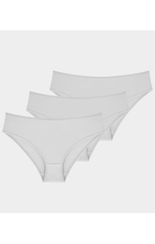 Aycı Pamuklu Basic Slip Külot 3'lü Paket Beyaz Aycı Pamuklu Basic Slip Külot 3'lü Paket Beyaz
