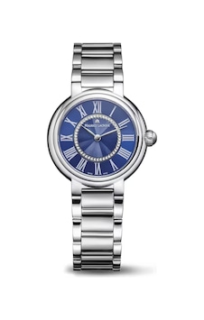 Maurice Lacroix Fiaba Round 33 Mm Quartz Saat Ml-fa1306ss002410-1 Mavi Maurice Lacroix Fiaba Round 33 Mm Quartz Saat Ml-fa1306ss002410-1 Mavi