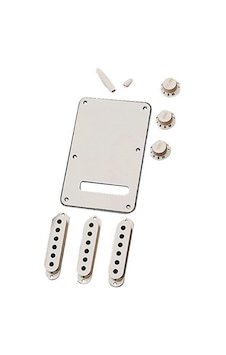 Fender 0991395000 Stratocaster Manyetik Kapağı Ve Düğme Seti Parchment Parşömen Rengi Hafif Eskitilmiş Görünüm Tam Set Aksesuar Fender 0991395000 Stratocaster Manyetik Kapağı Ve Düğme Seti Parchment Parşömen Rengi Hafif Eskitilmiş Görünüm Tam Set Aksesuar