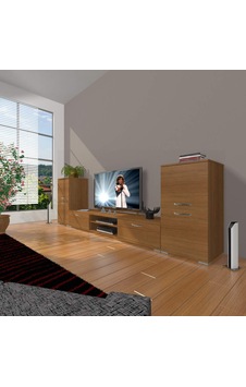 Decoraktiv Eko On2 Slm Dvd Tv Ünitesi Tv Sehpası Ceviz