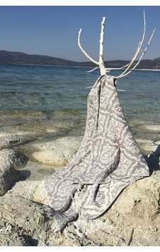 Barok Peştemal - Gri Barok Peştemal - Gri