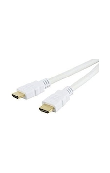 1 Metre Hdmi Kablo 1.kalite 3d 4k Full Hd Hdmi Tv Uydu Alıcısı Kablosu Beyaz