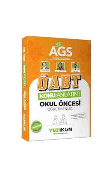 Yediiklim Yayınları 2026 Meb Ags Öabt Okul Öncesi Öğretmenliği Konu Anlatımı Yediiklim Yayınları 2026 Meb Ags Öabt Okul Öncesi Öğretmenliği Konu Anlatımı