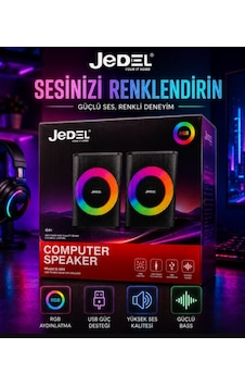 Jedel S589 1+1 Rgb Speaker Jedel S589 1+1 Rgb Speaker