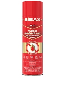 Sibax Sb112 Yangın Söndürücü Sprey 600 Ml