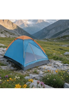 4 Kişilik Kamp Çadırı Manuel Kurulum Düz Kapılı Outdoor Dayanıklı 4 Kişilik Kamp Çadırı Manuel Kurulum Düz Kapılı Outdoor Dayanıklı