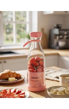 Kablosuz Taşınabilir Blender Smoothie Milkshake Hazırlama Tek Tuş Kullanım