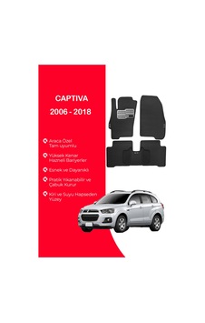 Captiva 2006 - 2018 Uyumlu Hücreli Yüzey Eva Paspas Seti Siyah Yüzey Paspas Takımı Captiva 2006 - 2018 Uyumlu Hücreli Yüzey Eva Paspas Seti Siyah Yüzey Paspas Takımı