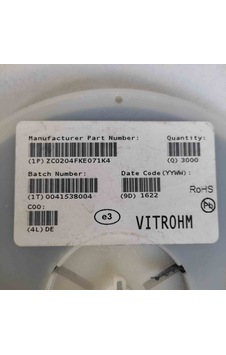 Zc0204fke071k4 Minimelf 1.4k 500 Adet Zc0204fke071k4 Minimelf 1.4k 500 Adet