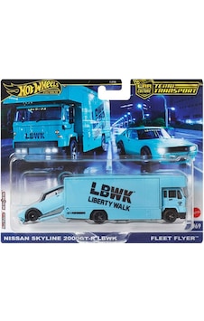 Hot Wheels Premium Car Culture Team Transport Nissan Skyline 2000gt-r Lbwk 69
