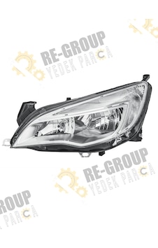 Opel Astra J Ön Far Krom Beyaz Halojen 2010-2017 -sol- 1216181