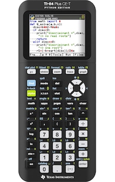 Texas Instruments Tı-84 Plus Ce-t Python Hesap Makinesi Python Edition Çok Renkli Texas Instruments Tı-84 Plus Ce-t Python Hesap Makinesi Python Edition Çok Renkli