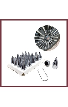 Storeşahin Sivri Mermi Bijon Kapağı Sökme Aparatlı Krom 19mm Shn0720 Storeşahin Sivri Mermi Bijon Kapağı Sökme Aparatlı Krom 19mm Shn0720