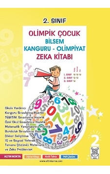 Altın Nokta 2. Sınıf Olimpik Çocuk Zeka Kitabı