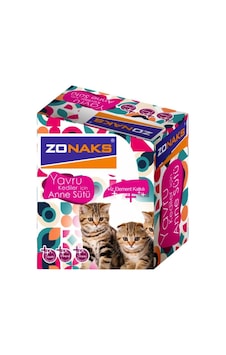 Zonaks Premium İz Element Katkılı Kedi Süt Tozu 10 x 15 G