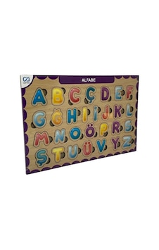Ca Games Ahşap Puzzle Alfabe 19x29