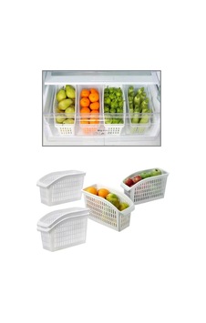 Lirazon Buzdolabı İçi Düzenleyici Dolap İçi Düzenleyici Organizer 4'lü Sku: Zeus8690010175939