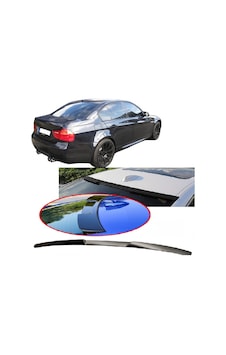 Bmw E90 2005-2012 Plastik Boyasız M4 Cam Üstü Spoiler Bmw E90 2005-2012 Plastik Boyasız M4 Cam Üstü Spoiler