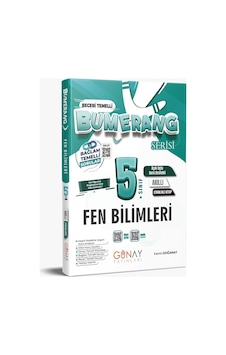 Günay Yayıncılık 5. Sınıf Bumerang Fen Bilimleri Etkinlikli Günay Yayıncılık 5. Sınıf Bumerang Fen Bilimleri Etkinlikli