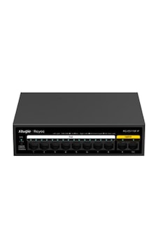 Ruıjıe Reyee Rg-es110f-p 10 Port, 8 Port Megabit Poe, 110w, 2 Port Uplink, Metal Kasa Switch 34131489 Ruıjıe Reyee Rg-es110f-p 10 Port, 8 Port Megabit Poe, 110w, 2 Port Uplink, Metal Kasa Switch 34131489