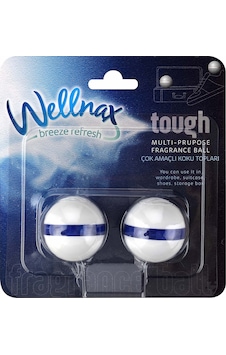 Wellnax Çok Amaçlı Koku Topları 2'li Tough (Okyanus Ferahlığı) x1 Wellnax Çok Amaçlı Koku Topları 2'li Tough (Okyanus Ferahlığı) x1