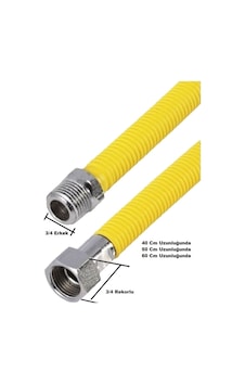 60 Cm Doğalgaz Kombi Gaz Bağlantı Hortumu Flexi Ts 13890 60 Cm Doğalgaz Kombi Gaz Bağlantı Hortumu Flexi Ts 13890